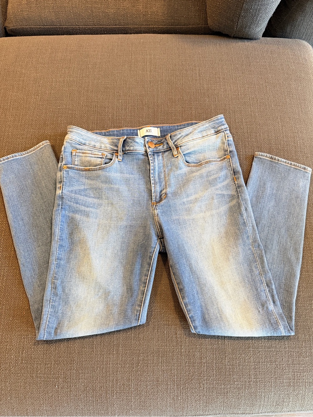 Articles of Society AOS Christina Skinny Jeans Size 8 Light Wash